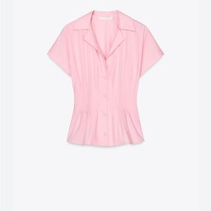 ZW collection Pink Fitted Blouse